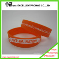 Personalizado de alta calidad precio de fábrica personalizado de silicona Wristband (EP-W7157)